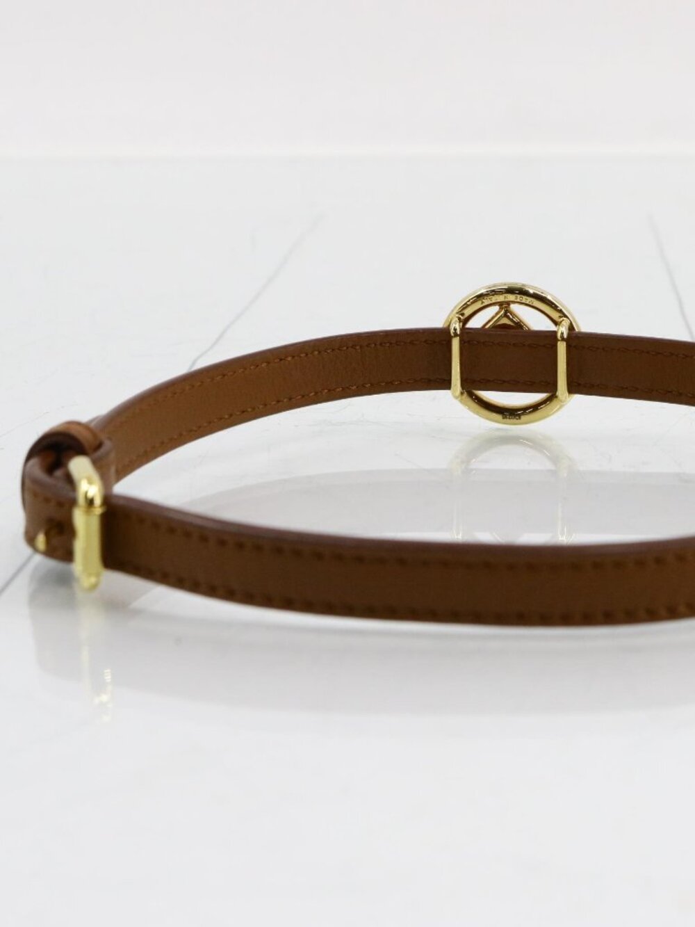 Fendi Double Wrap Leather Bracelet in Box - Picture 2 of 4